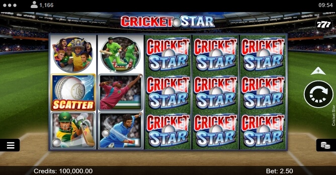 Cricket Star Microgaming slotxo แจกเครดิตฟรี slotxo119
