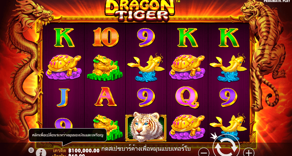 Dragon Tiger PRAGMATIC PLAY เว็บตรง XOSLOT