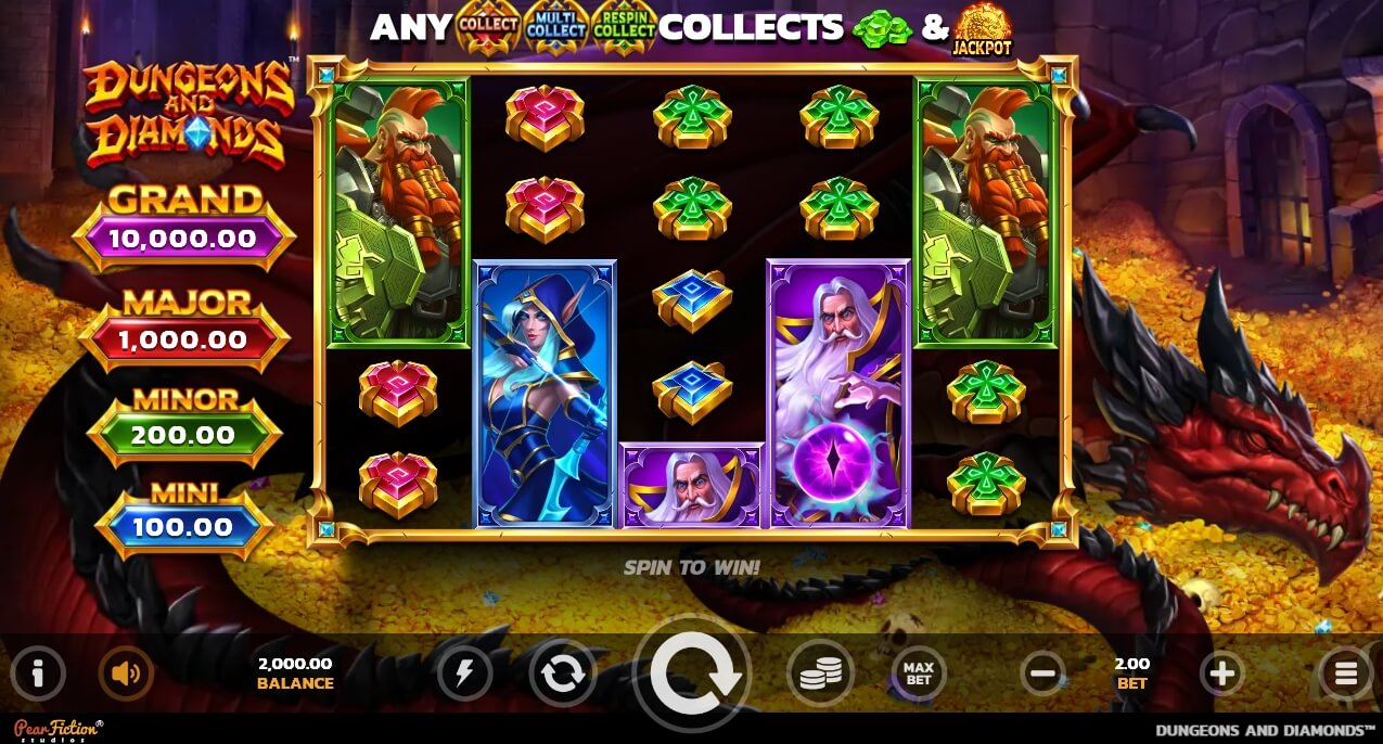 Dungeons And Diamonds Microgaming slotxo แจกเครดิตฟรี slotxo119
