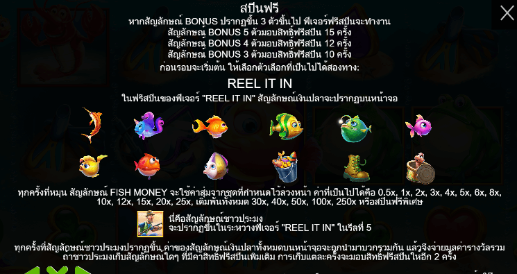 Fishin’ Reels PRAGMATIC PLAY เล่นผ่านเว็บ SLOTXO เว็บตรง