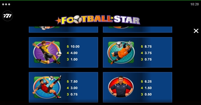 Football Star Microgaming ออโต้ slotxo119