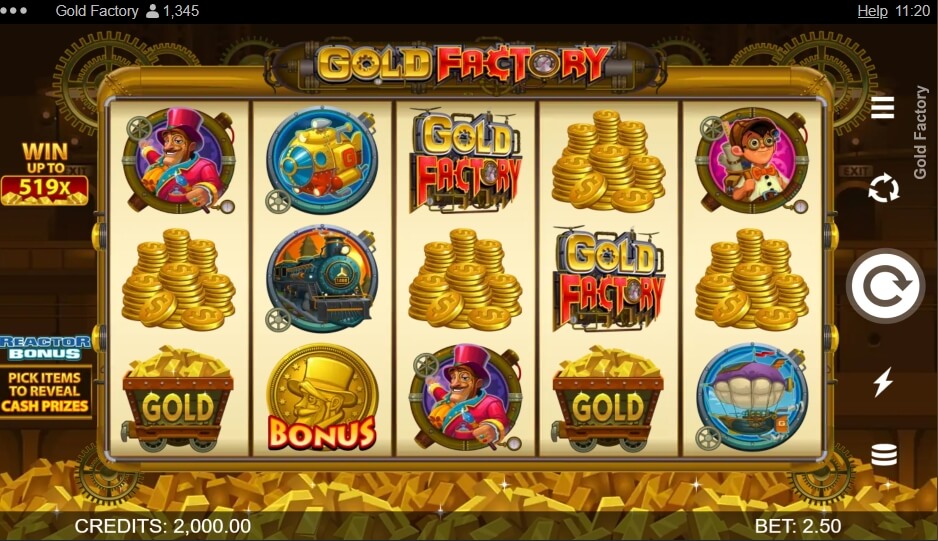 Gold Factory Microgaming slotxo แจกเครดิตฟรี slotxo119