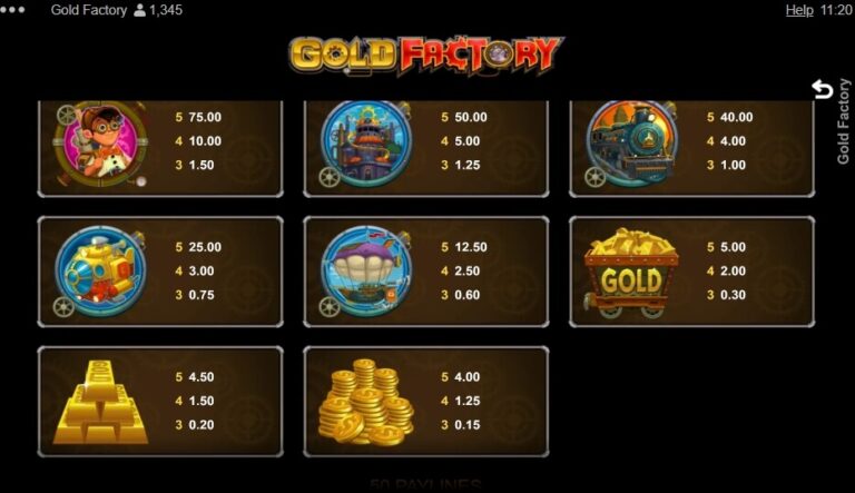 Gold Factory Microgaming สล็อต xo 123 slotxo119