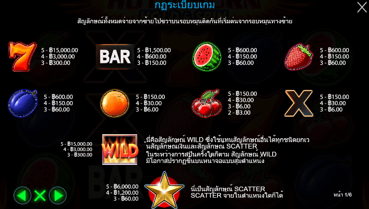 Hot to Burn® Hold and Spin สล็อตค่าย PRAGMATIC PLAY เครดิตฟรี สล็อต XO