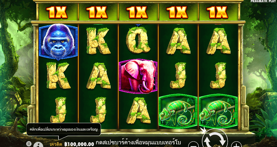 Jungle Gorilla PRAGMATIC PLAY เว็บตรง XOSLOT