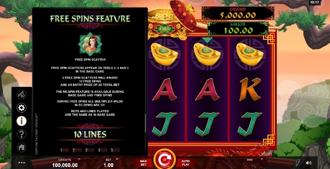 Long Mu Fortunes Microgaming สล็อต xo 123 slotxo119
