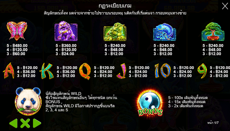 Panda Fortune 2 สล็อตค่าย PRAGMATIC PLAY เครดิตฟรี สล็อต XO