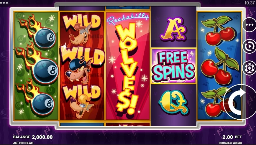 Rockabilly Wolves Microgaming slotxo แจกเครดิตฟรี slotxo119