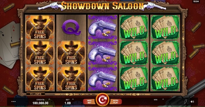 Showdown Saloon Microgaming slotxo แจกเครดิตฟรี slotxo119