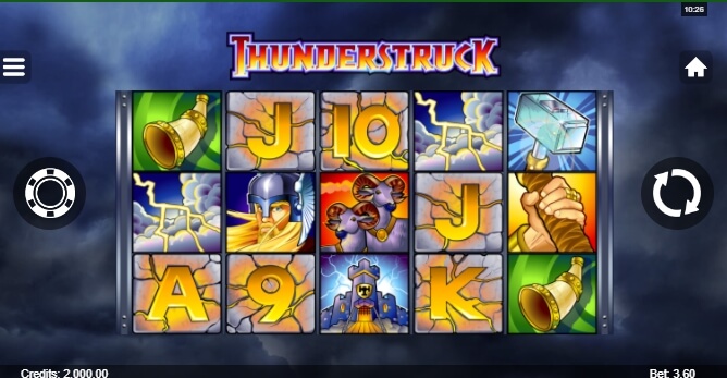 Thunderstruck Microgaming slotxo แจกเครดิตฟรี slotxo119