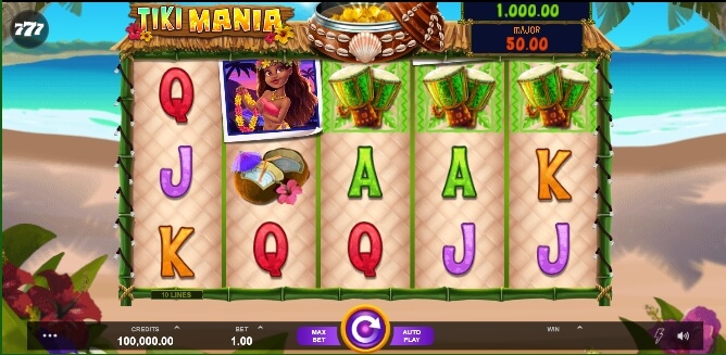 Tiki Mania Microgaming slotxo แจกเครดิตฟรี slotxo119