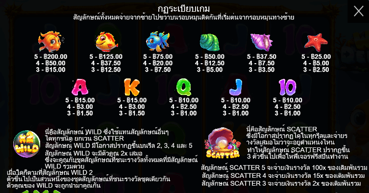 Wild Depths สล็อตค่าย PRAGMATIC PLAY เครดิตฟรี สล็อต XO
