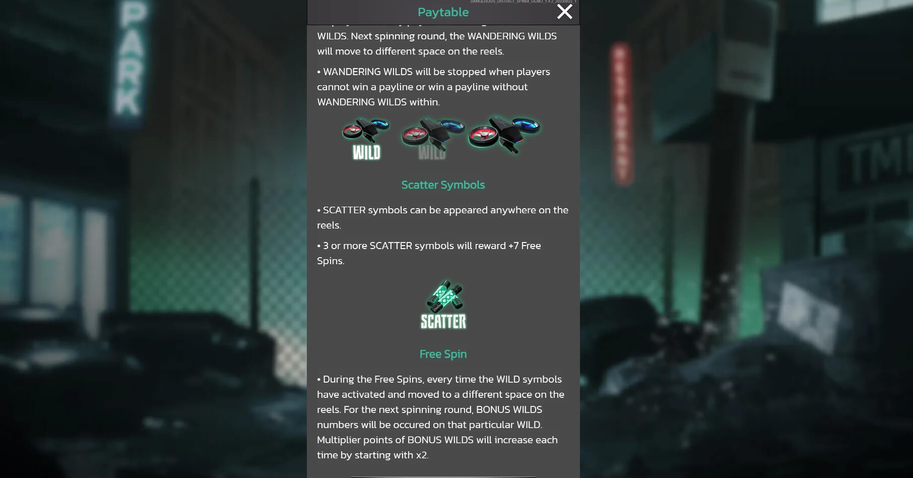 Dangerous District SPINIX สมัครเกมสล็อตxo slotxo119