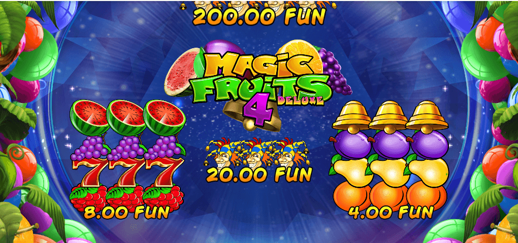 Magic Fruits 4 Deluxe Wazdan Direct เล่นผ่านเว็บ SLOTXO เว็บตรง