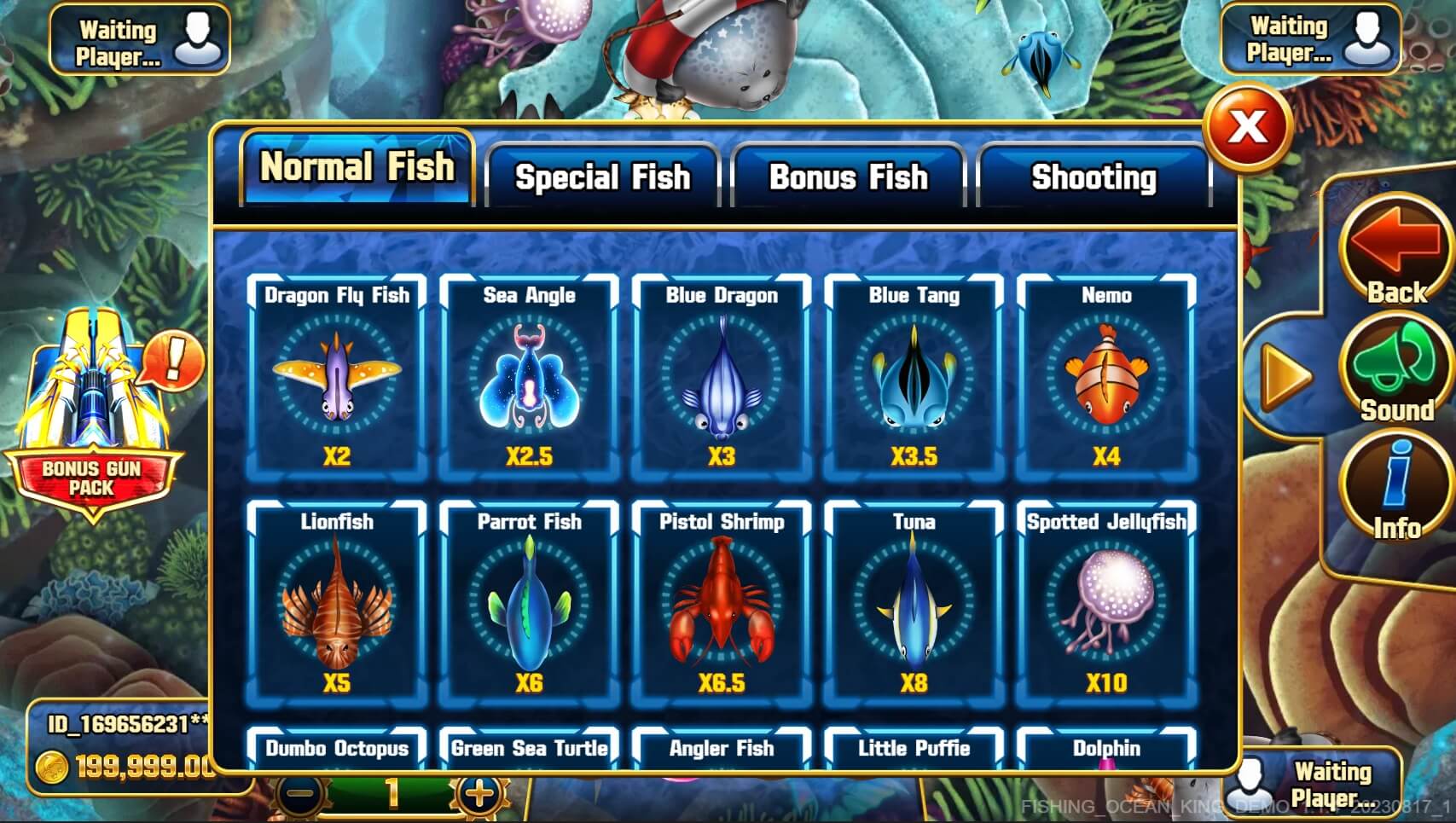 Ocean King SPINIX Slotxo ทรูวอเลท slotxo119