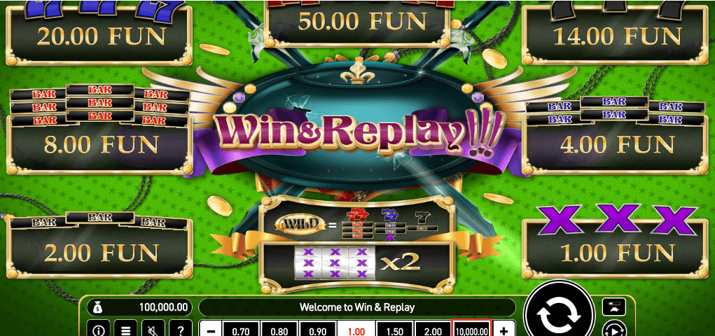 Win & Replay Wazdan Direct เล่นผ่านเว็บ SLOTXO เว็บตรง