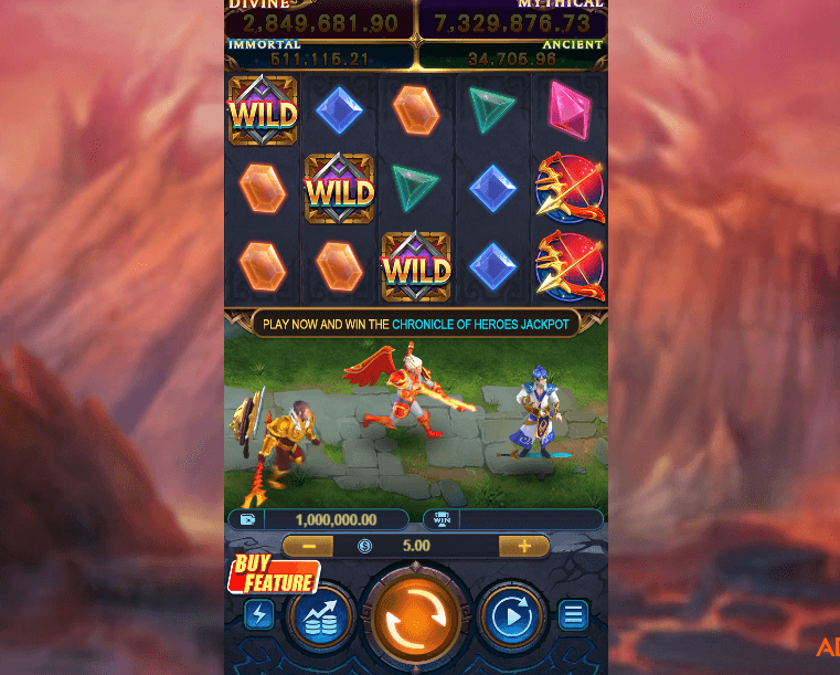 3 Warlords สล็อต Advant Play เว็บตรง XOSLOT