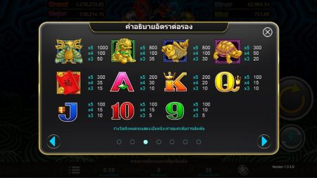 5 Dragons สล็อตค่าย i8GAMING เครดิตฟรี สล็อต XO