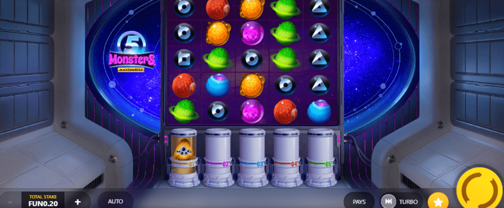 5 Monsters สล็อต Relax Gaming เว็บตรง XOSLOT