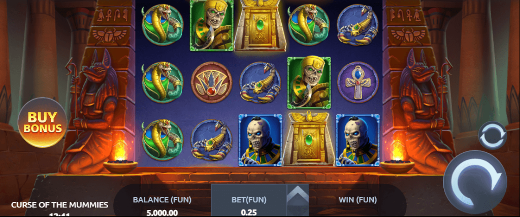 Curse of the Mummies สล็อต Relax Gaming เว็บตรง XOSLOT