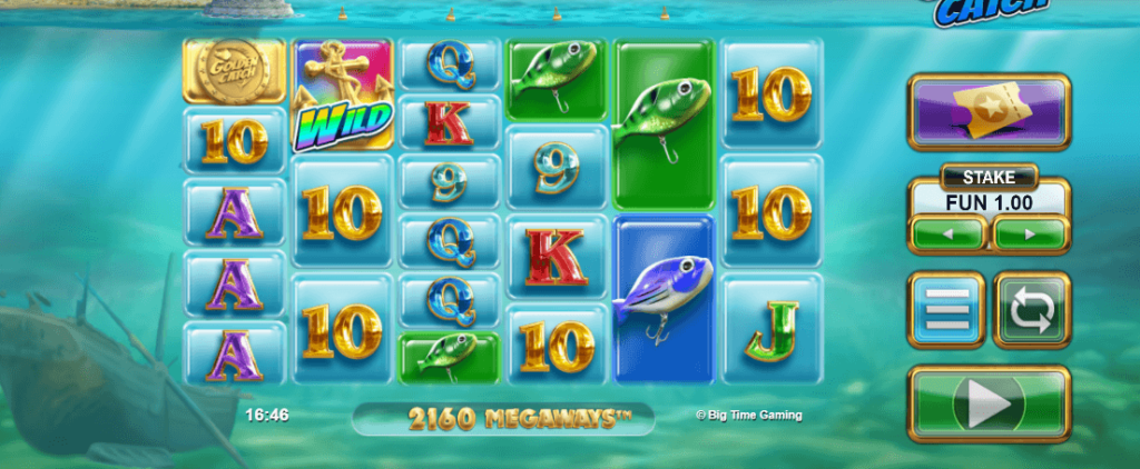 Golden Catch สล็อต Relax Gaming เว็บตรง XOSLOT