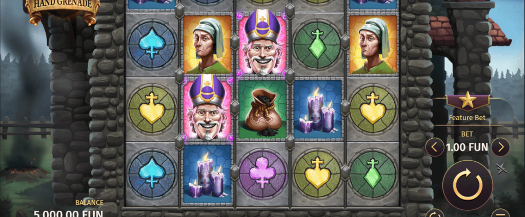 Holy Hand Grenade สล็อต Relax Gaming เว็บตรง XOSLOT