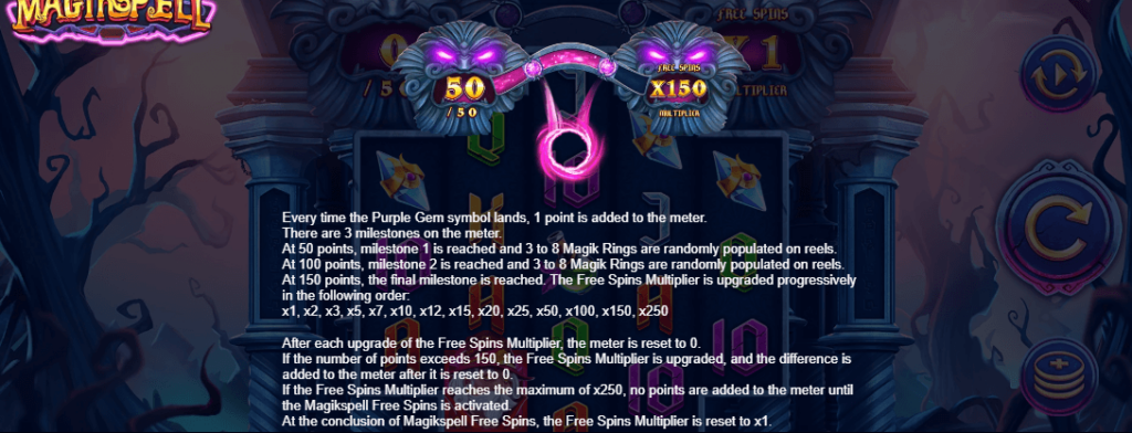Magikspell สล็อตค่าย Relax Gaming
