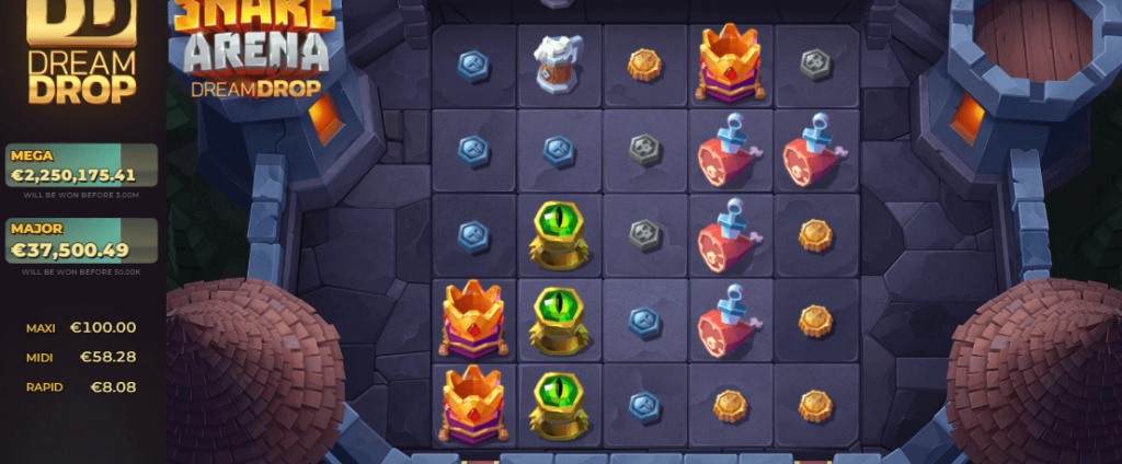 Snake Arena Dream Drop สล็อต Relax Gaming เว็บตรง XOSLOT