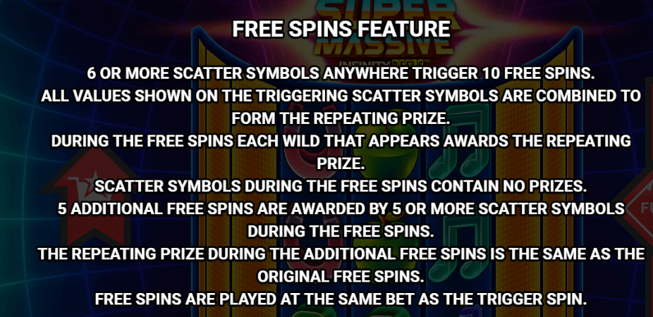 Super Massive Infinity Reels Relax Gaming เล่นผ่านเว็บ SLOTXO เว็บตรง