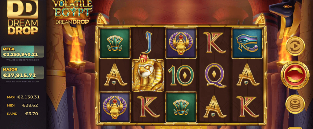 Volatile Egypt Dream Drop สล็อต Relax Gaming เว็บตรง XOSLOT