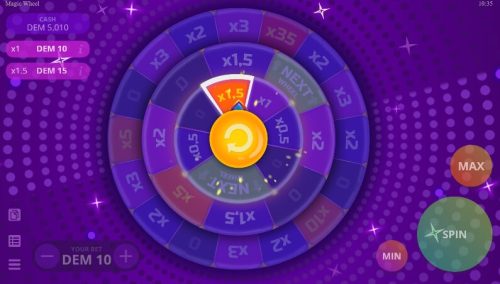 Magic Wheel evoplay slots XOSLOT