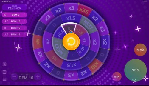 Magic Wheel slot evoplay
